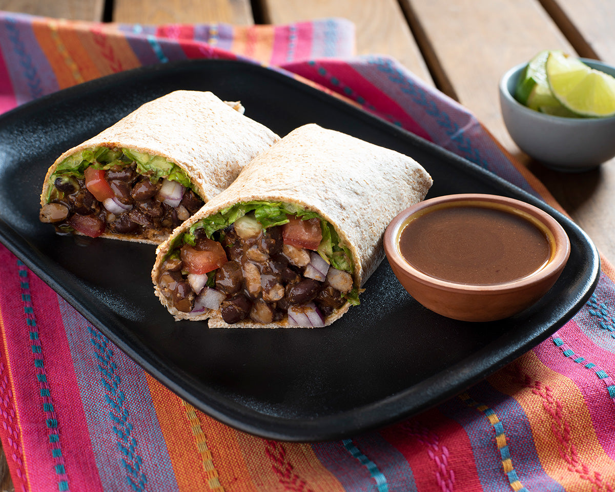 BBQ Black Bean Burritos – Walden Farms