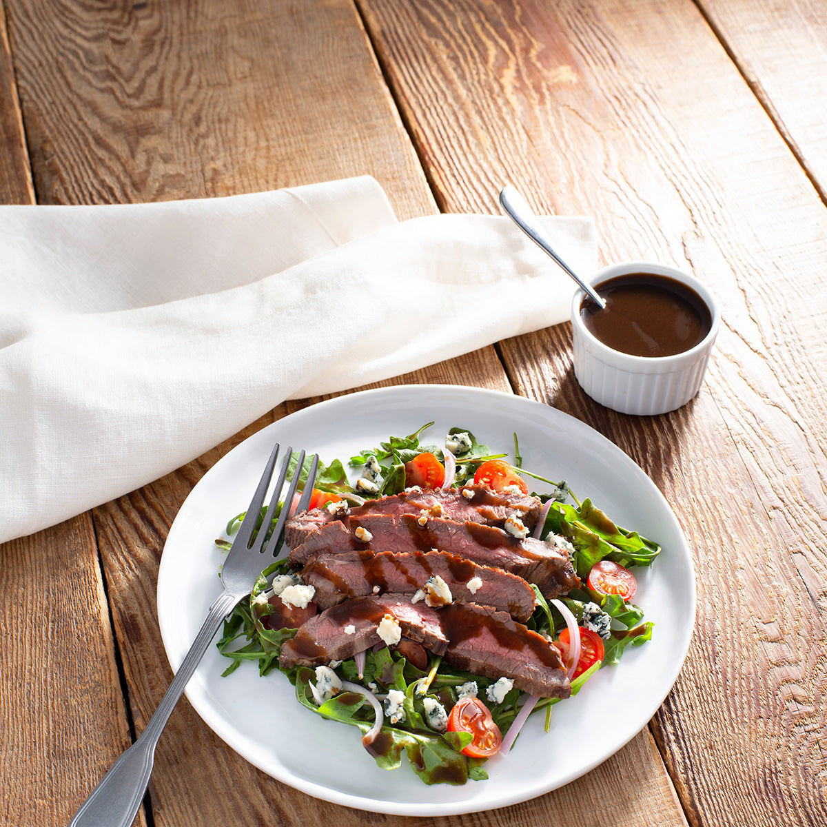 Balsamic Marinated Steak Salad – Walden Farms