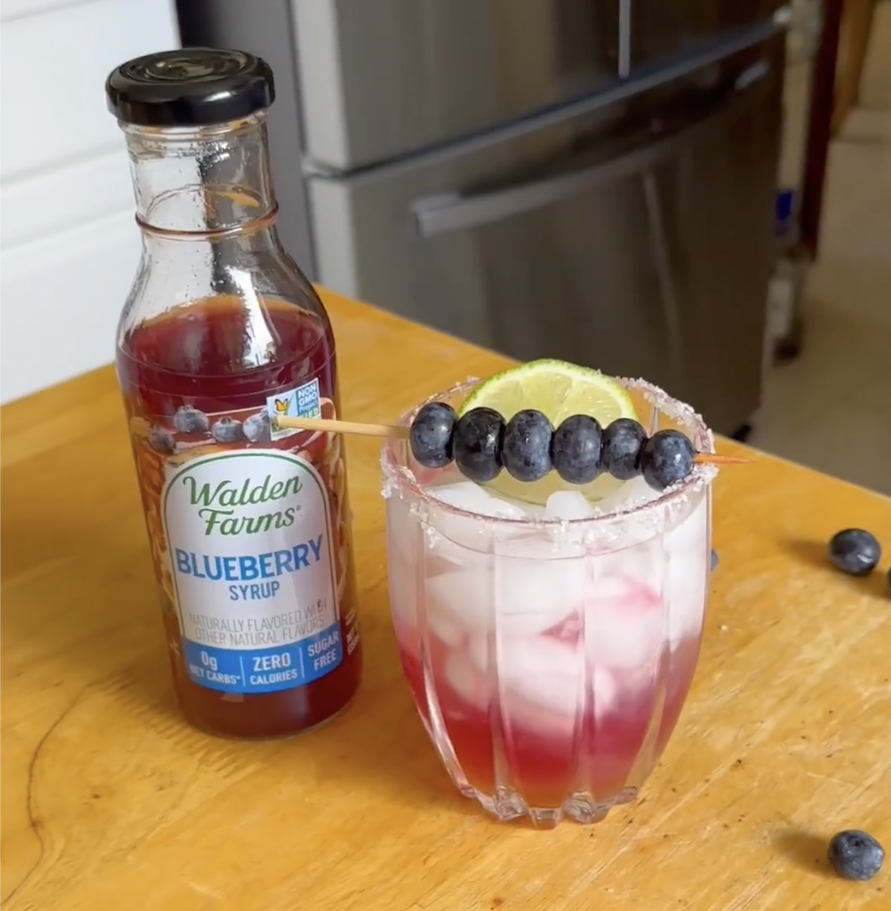 Blueberry Mocktail
 &ndash; Walden Farms