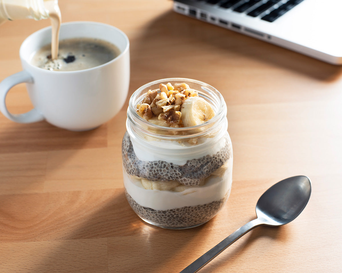 Caramel Banana Chia Pudding Parfaits – Walden Farms