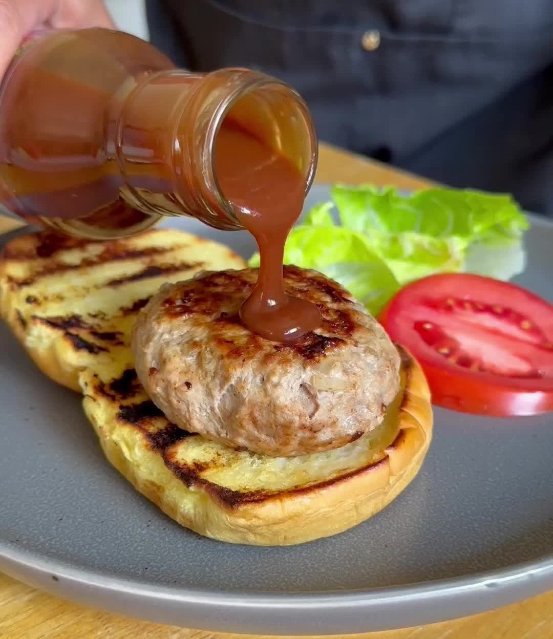 BBQ Sauce Turkey Burger