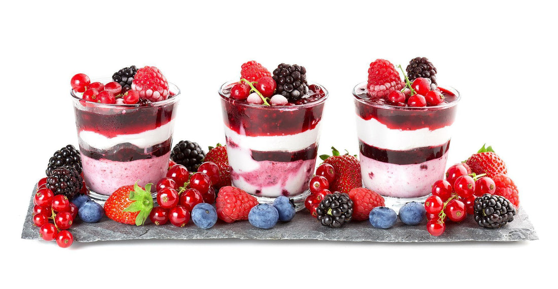 Walden Farms Red, White and Blueberry Parfait Recipe