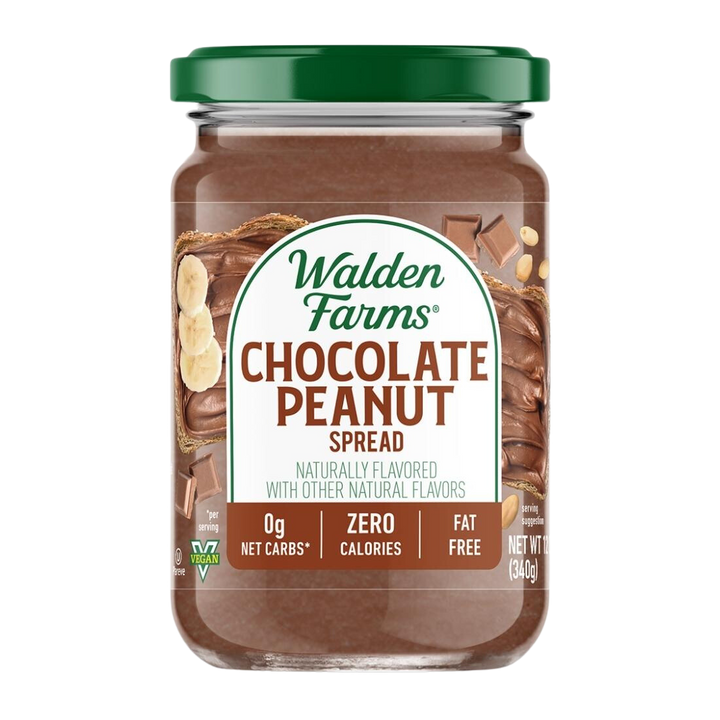 chocolate peanut butter spread dairy free zero calories fat free