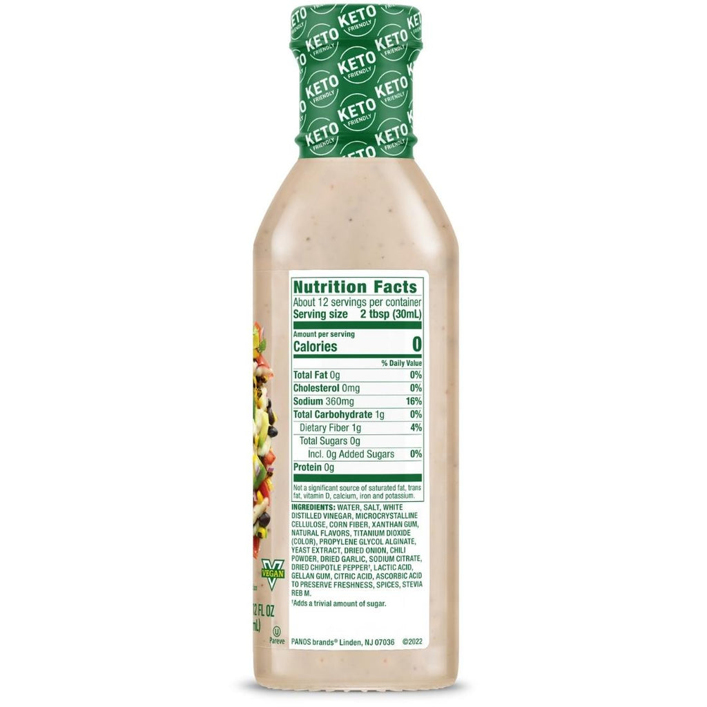 Chipotle Ranch Zero Calorie Dressing – Walden Farms