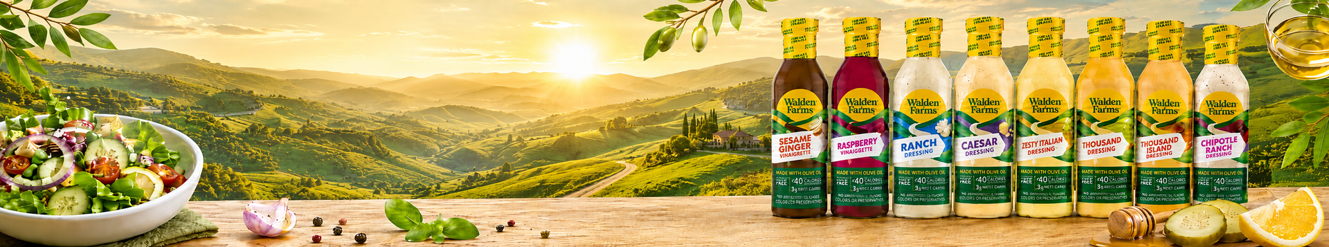 New Recipe Dressings collection banner