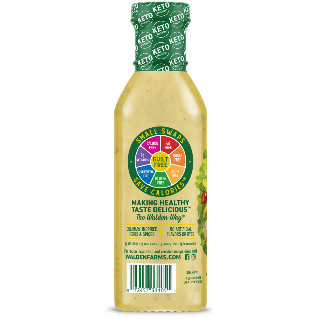 Honey Dijon Zero Calorie Dressing – Walden Farms