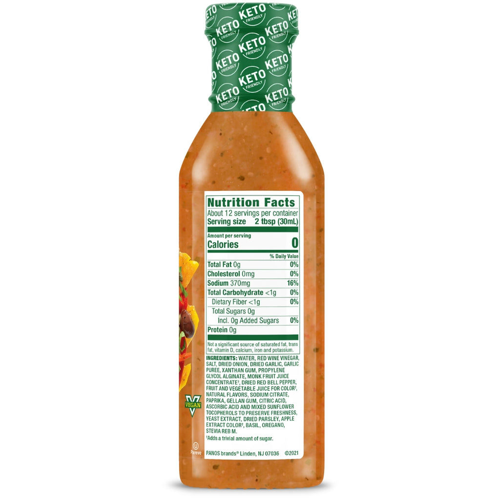 Zesty Italian Zero Calorie Dressing Walden Farms