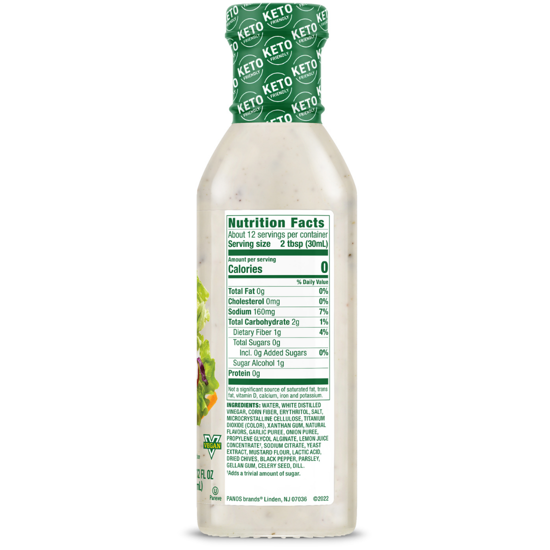 Ingredient Labels Ranch Dressing