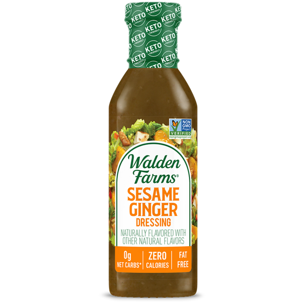 sesame ginger dressing Walden Farms Dressing, 12 fl oz, Sesame Ginger
