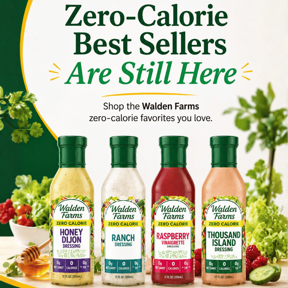 Zero-calorie best sellers are still here. Shop the walden farms zero-calorie favorites you love.