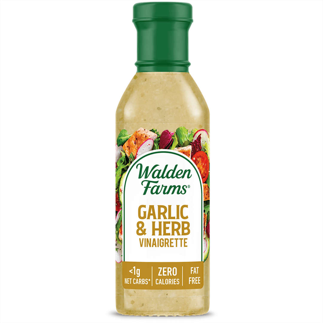 Garlic & Herb Vinaigrette bottle front